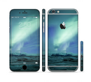 The Glowing Northern Lights Sectioned Skin Series for the Apple iPhone 6s Plus