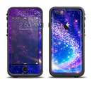 The Glowing Pink & Blue Comet Apple iPhone 6/6s LifeProof Fre Case Skin Set