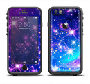 The Glowing Pink & Blue Starry Orbit Apple iPhone 6/6s LifeProof Fre Case Skin Set