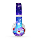 The Glowing Pink & Blue Starry Orbit Skin for the Beats by Dre Studio (2013+ Version) Headphones