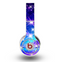 The Glowing Pink & Blue Starry Orbit Skin for the Original Beats by Dre Wireless Headphones