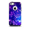 The Glowing Pink & Blue Starry Orbit Skin for the iPhone 5c OtterBox Commuter Case