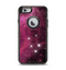 The Glowing Pink Nebula Apple iPhone 6 Otterbox Defender Case Skin Set
