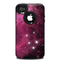 The Glowing Pink Nebula Skin for the iPhone 4-4s OtterBox Commuter Case