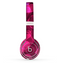 The Glowing Pink Outlined Hearts Skin Set for the Beats by Dre Solo 2 Wireless Headphones