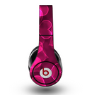 The Glowing Pink Outlined Hearts Skin for the Original Beats by Dre Studio Headphones