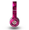 The Glowing Pink Outlined Hearts Skin for the Original Beats by Dre Wireless Headphones