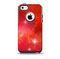 The Glowing Red Space Skin for the iPhone 5c OtterBox Commuter Case