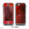 The Glowing Red Space Skin for the iPhone 5c nüüd LifeProof Case