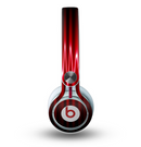 The Glowing Red Wiggly Line Skin for the Beats by Dre Mixr Headphones