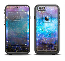 The Glowing Space Texture Apple iPhone 6/6s LifeProof Fre Case Skin Set