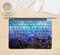 The Glowing Space Texture Skin Kit for the 12" Apple MacBook (A1534)