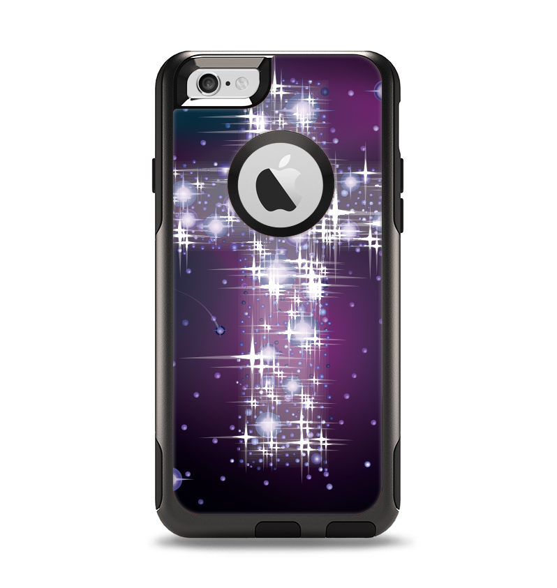 The Glowing Starry Cross Apple iPhone 6 Otterbox Commuter Case Skin Set
