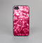 The Glowing Unfocused Pink Circles Skin-Sert for the Apple iPhone 4-4s Skin-Sert Case