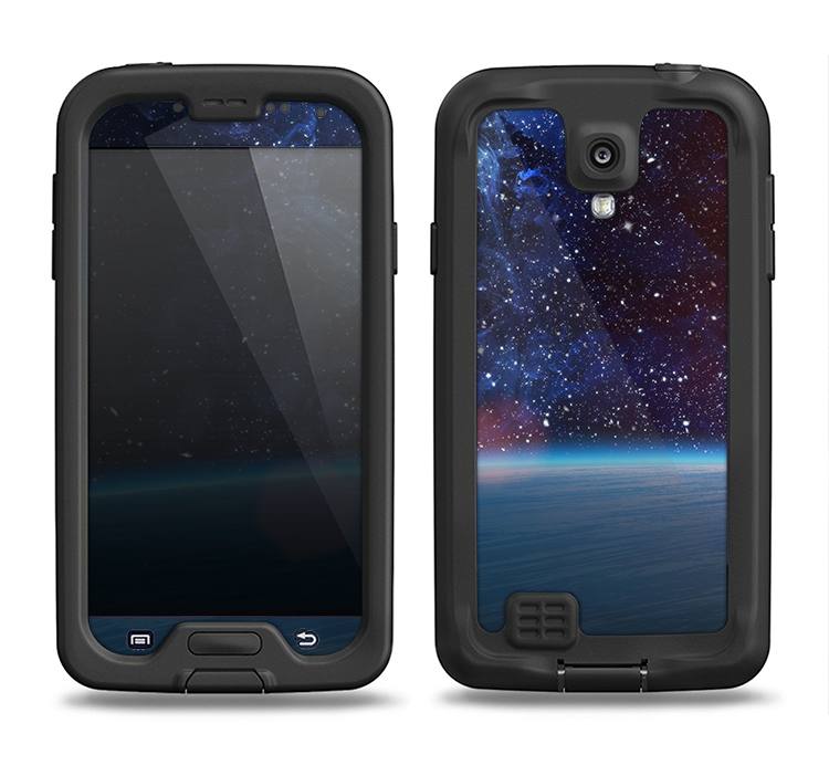 The Glowing Universe Sunrise Samsung Galaxy S4 LifeProof Fre Case Skin Set