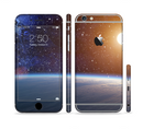 The Glowing Universe Sunrise Sectioned Skin Series for the Apple iPhone 6s Plus