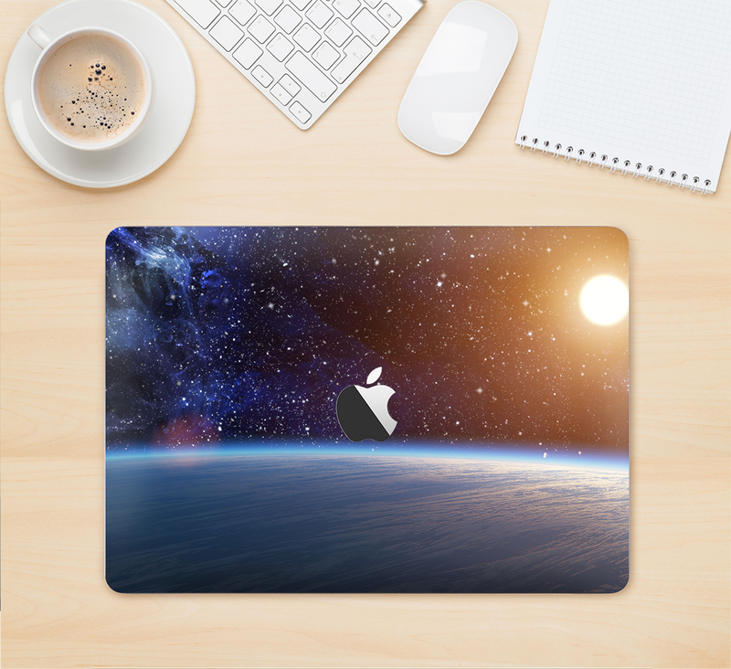 The Glowing Universe Sunrise Skin Kit for the 12" Apple MacBook (A1534)