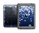 The Glowing White SnowFlakes Apple iPad Air LifeProof Fre Case Skin Set