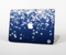 The Glowing White SnowFlakes Skin Set for the Apple MacBook Pro 15" with Retina Display