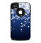 The Glowing White SnowFlakes Skin for the iPhone 4-4s OtterBox Commuter Case