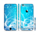 The Glowing White Snowfall Sectioned Skin Series for the Apple iPhone 6/6s Plus