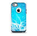 The Glowing White Snowfall Skin for the iPhone 5c OtterBox Commuter Case