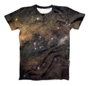 The Gold Aura Space ink-Fuzed Unisex All Over Full-Printed Fitted Tee Shirt
