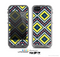 The Gold & Black Vector Plaid Skin for the Apple iPhone 5c LifeProof Case