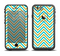 The Gold & Blue Sharp Chevron Pattern Apple iPhone 6 LifeProof Fre Case Skin Set