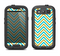 The Gold & Blue Sharp Chevron Pattern Samsung Galaxy S3 LifeProof Fre Case Skin Set