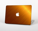 The Gold Brushed Aluminum Surface Skin Set for the Apple MacBook Pro 15" with Retina Display
