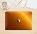 The Gold Brushed Aluminum Surface Skin Kit for the 12" Apple MacBook (A1534)