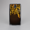 The Gold Floral Vector Pattern on Black Skin-Sert Case for the Samsung Galaxy Note 3