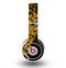 The Gold Floral Vector Pattern on Black Skin for the Original Beats by Dre Wireless Headphones