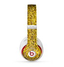 The Gold Glimmer Skin for the Beats by Dre Studio (2013+ Version) Headphones