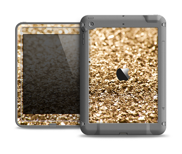 The Gold Glimmer V2 Apple iPad Air LifeProof Fre Case Skin Set