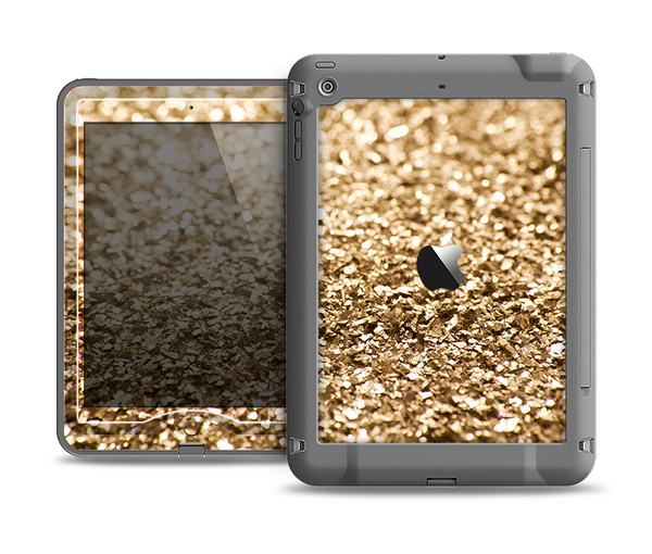 The Gold Glimmer V2 Apple iPad Mini LifeProof Nuud Case Skin Set
