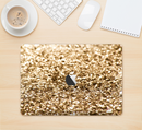 The Gold Glimmer V2 Skin Kit for the 12" Apple MacBook (A1534)