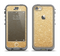 The Gold Glitter Ultra Metallic Apple iPhone 5c LifeProof Nuud Case Skin Set