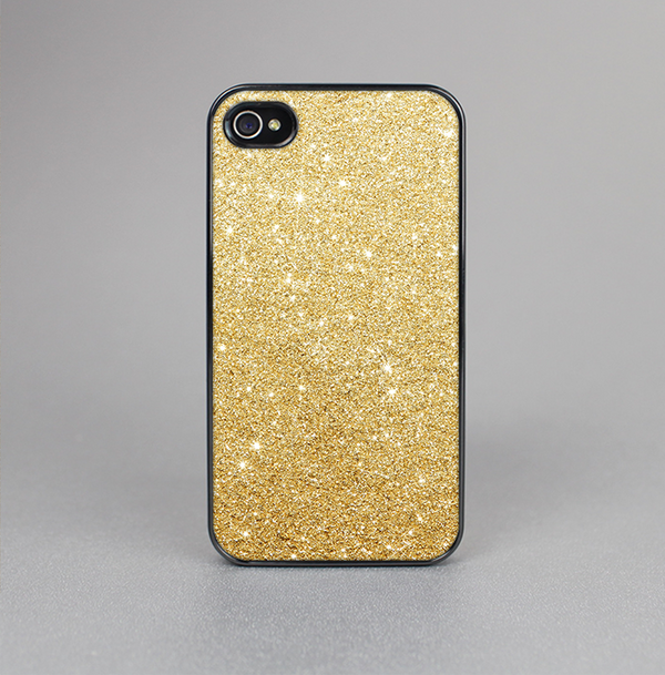 The Gold Glitter Ultra Metallic Skin-Sert for the Apple iPhone 4-4s Skin-Sert Case
