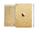 The Gold Glitter Ultra Metallic Full Body Skin Set for the Apple iPad Mini 3