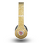 The Gold Glitter Ultra Metallic Skin for the Beats by Dre Original Solo-Solo HD Headphones