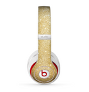 The Gold Glitter Ultra Metallic Skin for the Beats by Dre Studio (2013+ Version) Headphones