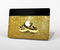 The Gold Glitter with Intertwined Rings Skin for the Apple MacBook Pro Retina 15"