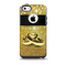 The Gold Glitter with Intertwined Rings Skin for the iPhone 5c OtterBox Commuter Case