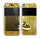 The Gold Glitter with Intertwined Rings copy Skin for the Apple iPhone 5c