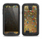 The Gold Hearts and Confetti Pattern Samsung Galaxy S4 LifeProof Fre Case Skin Set