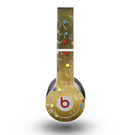 The Gold Hearts and Confetti Pattern Skin for the Beats by Dre Original Solo-Solo HD Headphones