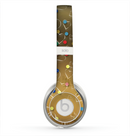 The Gold Hearts and Confetti Pattern Skin for the Beats by Dre Solo 2 Headphones