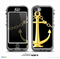 The Gold Linking Chain Anchor Skin for the iPhone 5c nüüd LifeProof Case
